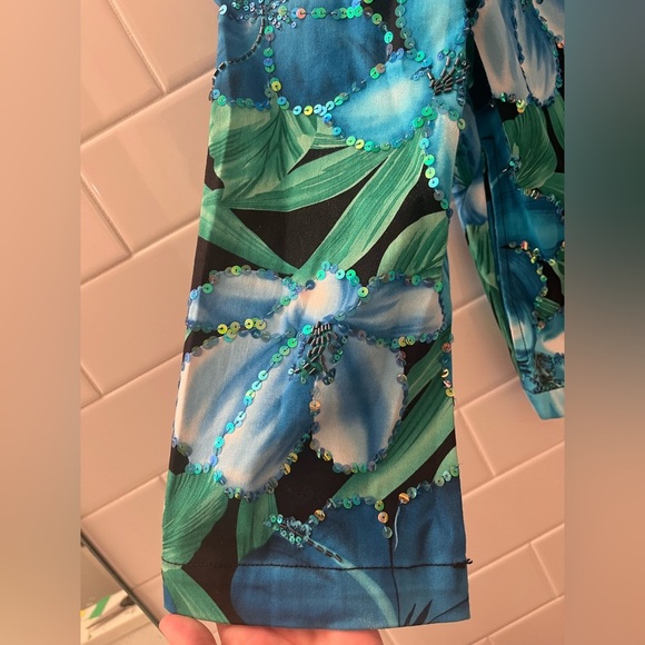 Drapers and Damon’s buttoned top S: petite L​ - Picture 5 of 6